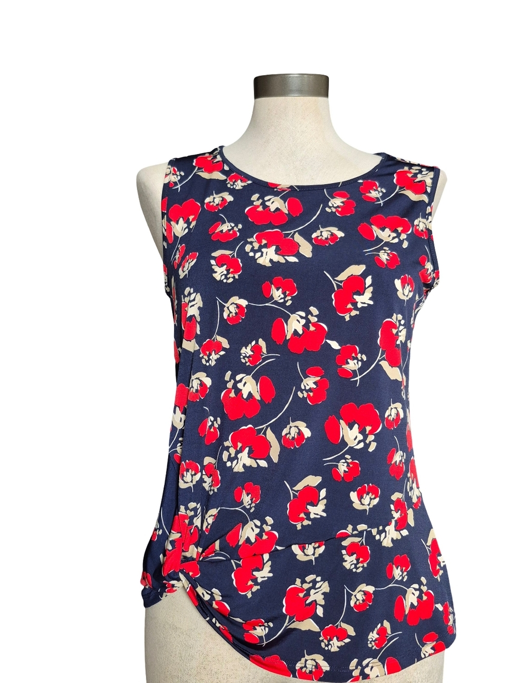 Jones New York Signature Sleeveless Top Size Small